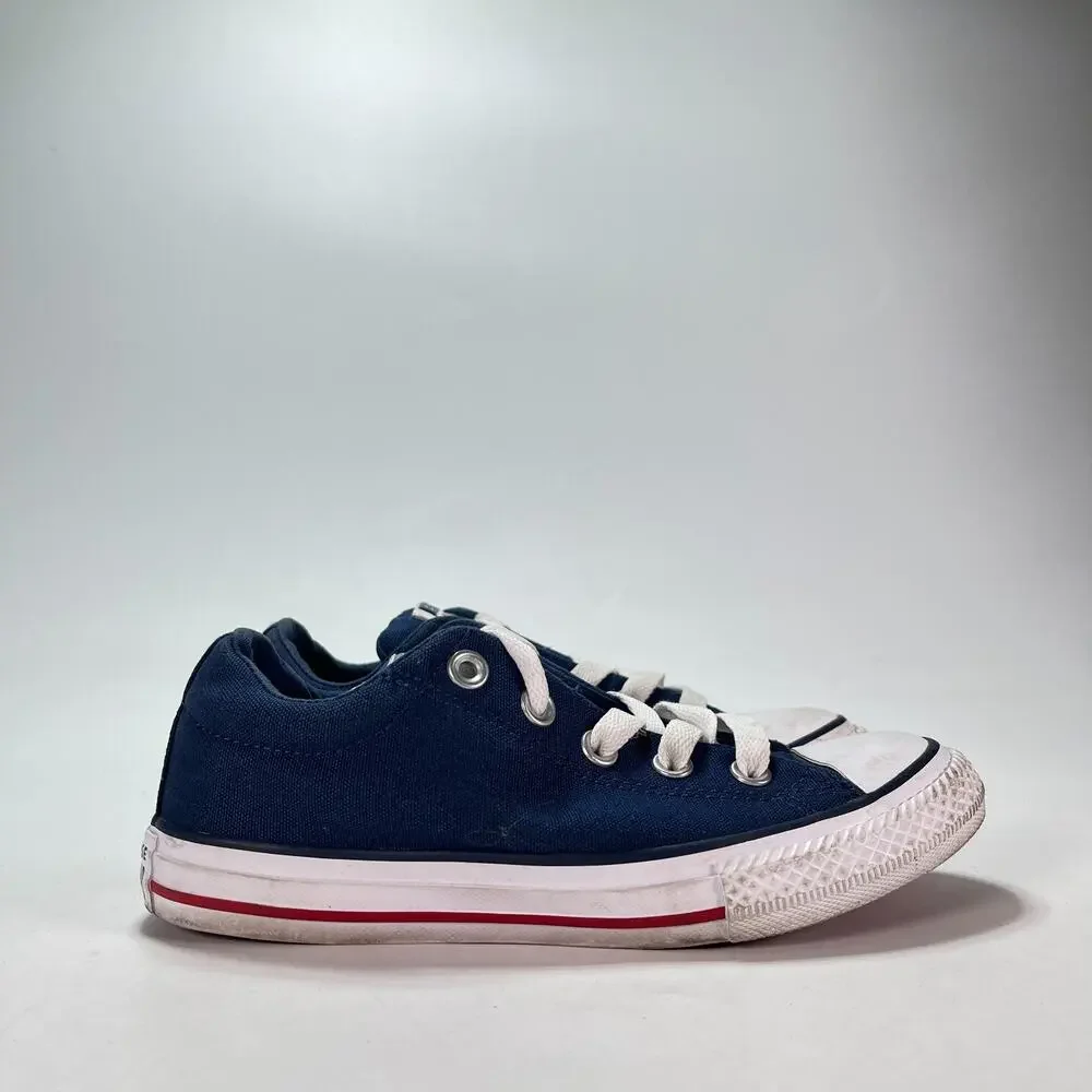 Converse Chuck Taylor All Star Street Navy Blue Low Top Sneakers Youth Size 2